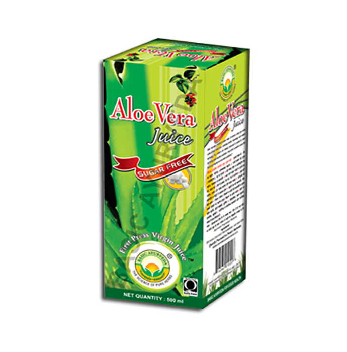 Basic ayurveda aloe vera juice (sugar free)