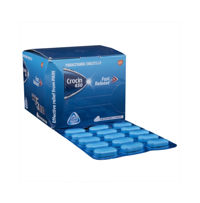 Crocin 650mg tablet