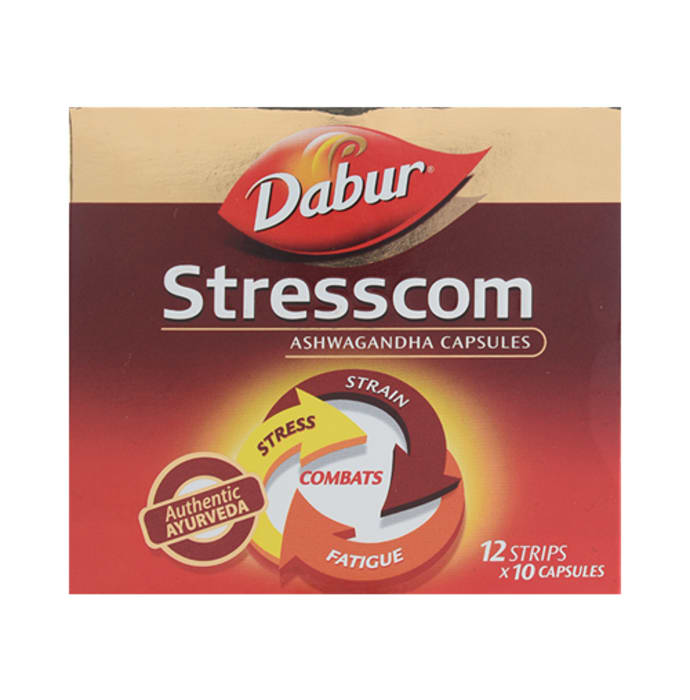 Dabur stresscom ashwagandha capsule