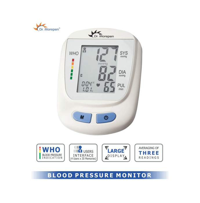 Dr Morepen Blood Pressure Monitor BP-09 BP Machine