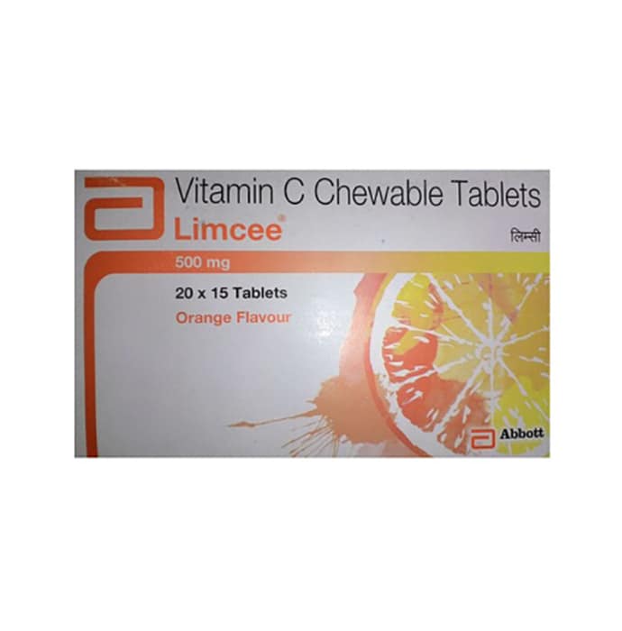 Limcee chewable tablet orange