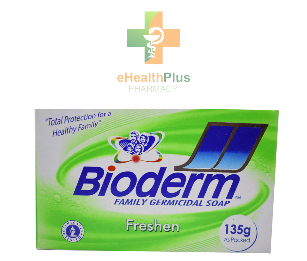 Bioderm Family Germicidal Bar Soap (Green - Freshen) 135g