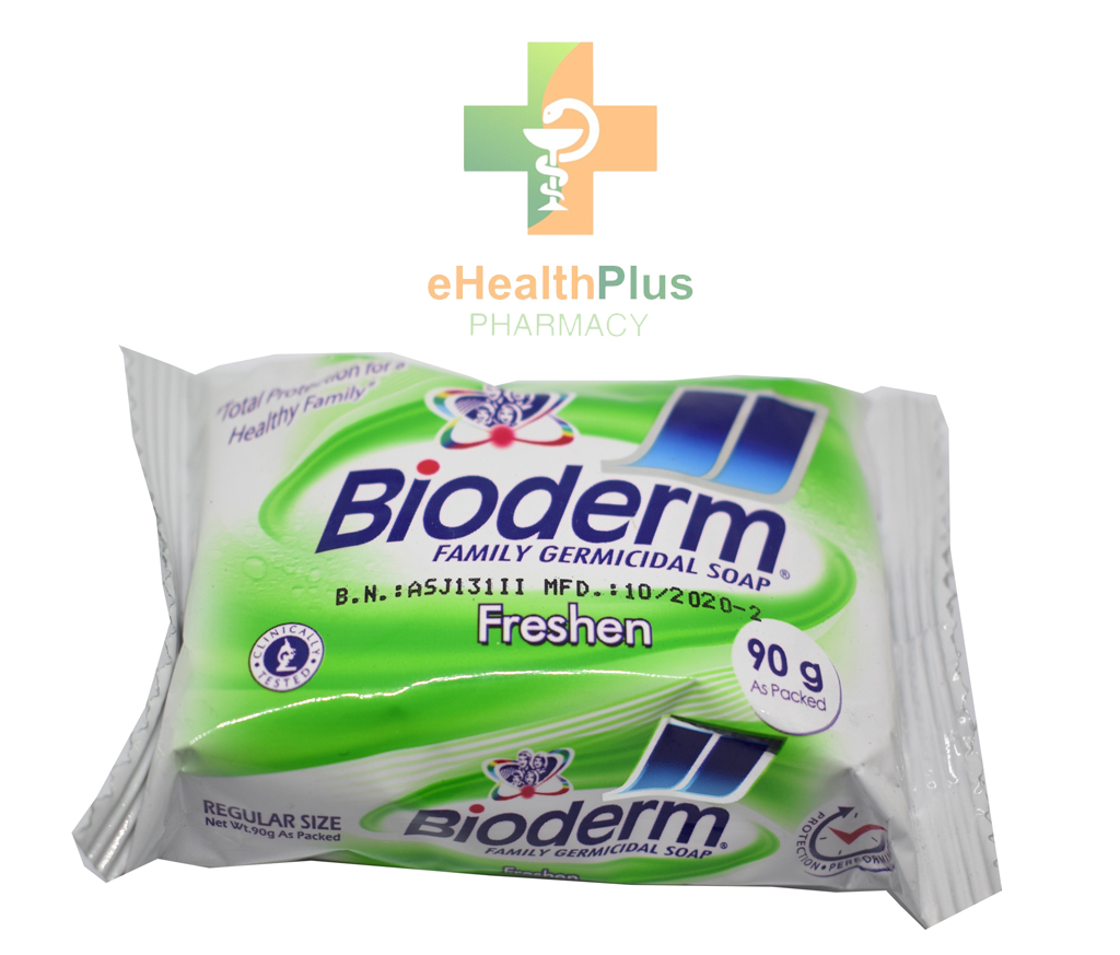 Bioderm Family Germicidal Bar Soap (Green - Freshen) 90g
