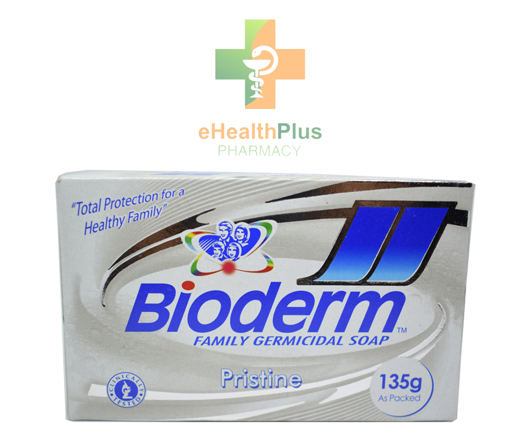 Bioderm Family Germicidal Bar Soap (White - Pristine) 135g