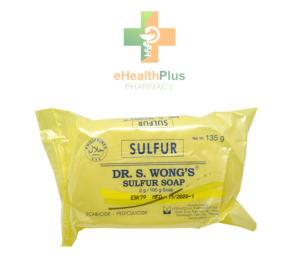 Dr. S. Wong's Sulfur Bar Soap 135g