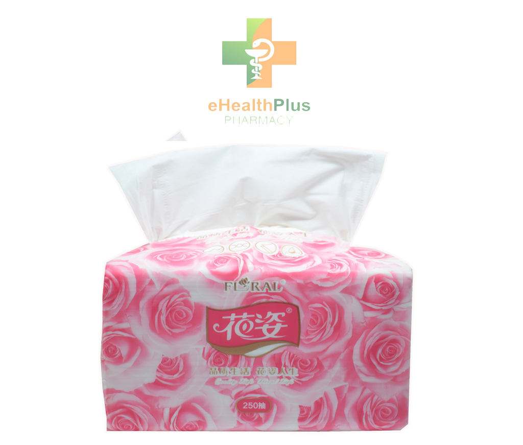 Vinka Floral Pink Tissue 250 sheets