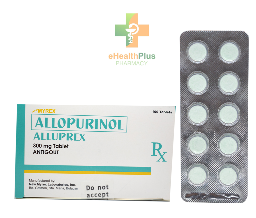 Allopurinol(Alluprex)300mg Tablet 1's