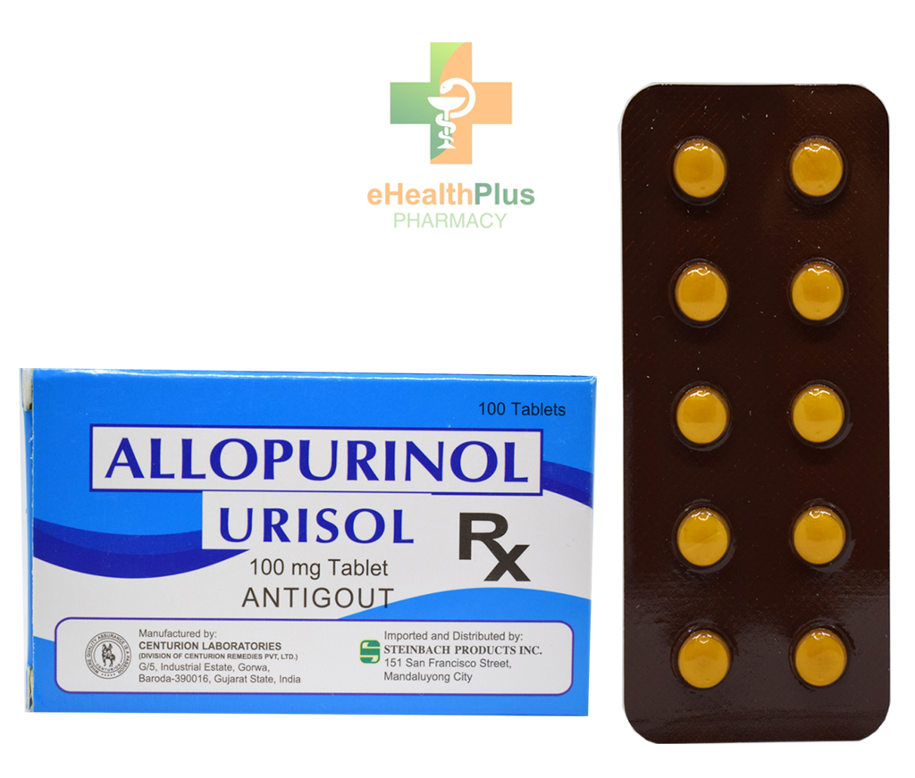 Allopurinol(Urisol)100mg Tablet 1's