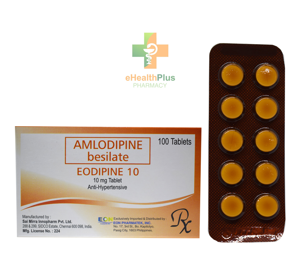 Amlodipine Besilate (Eodipen ) 10mg Tablet 1's