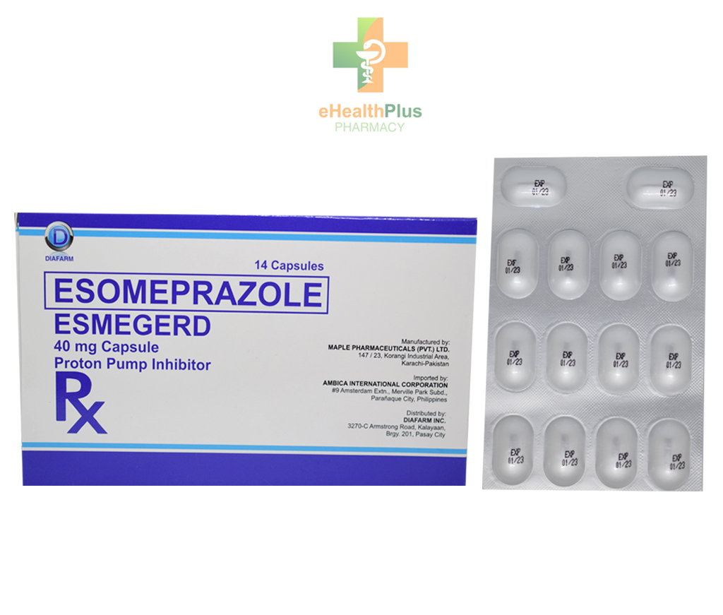 Esomeprazole 40mg Capsule (Esmegerd)