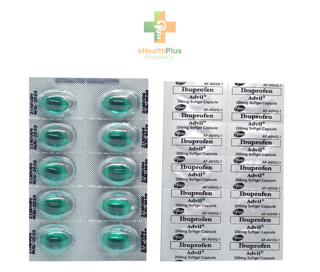 Advil 200mg Softgel Capsule 