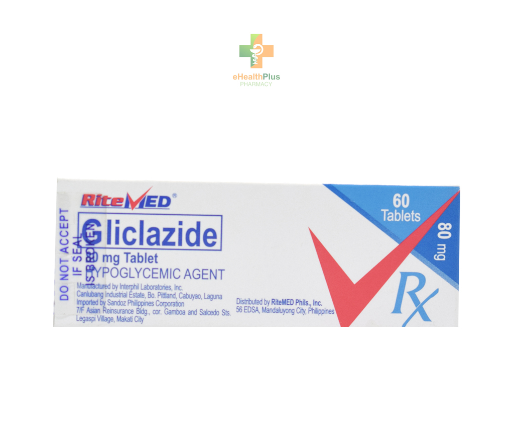 RiteMed Gliclazide 80mg Tablet