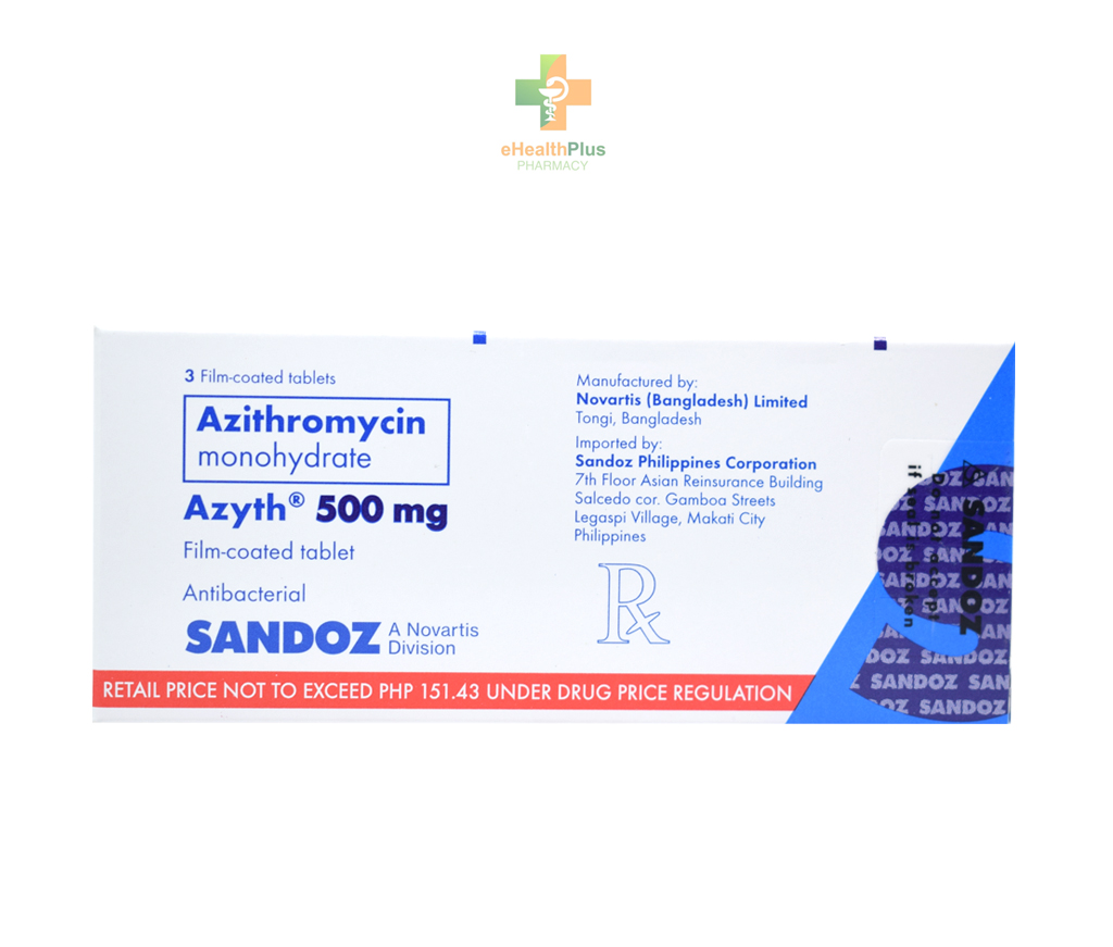 Azyth 500mg Tablet