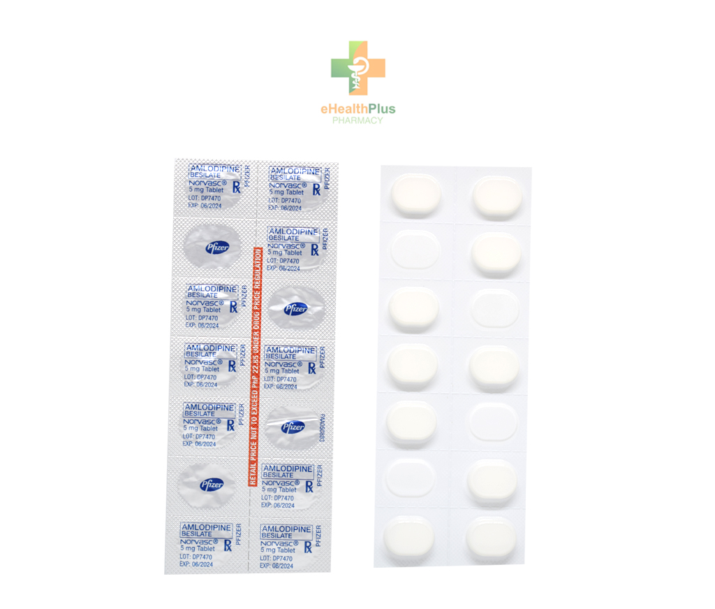 Norvasc 5mg Tablet