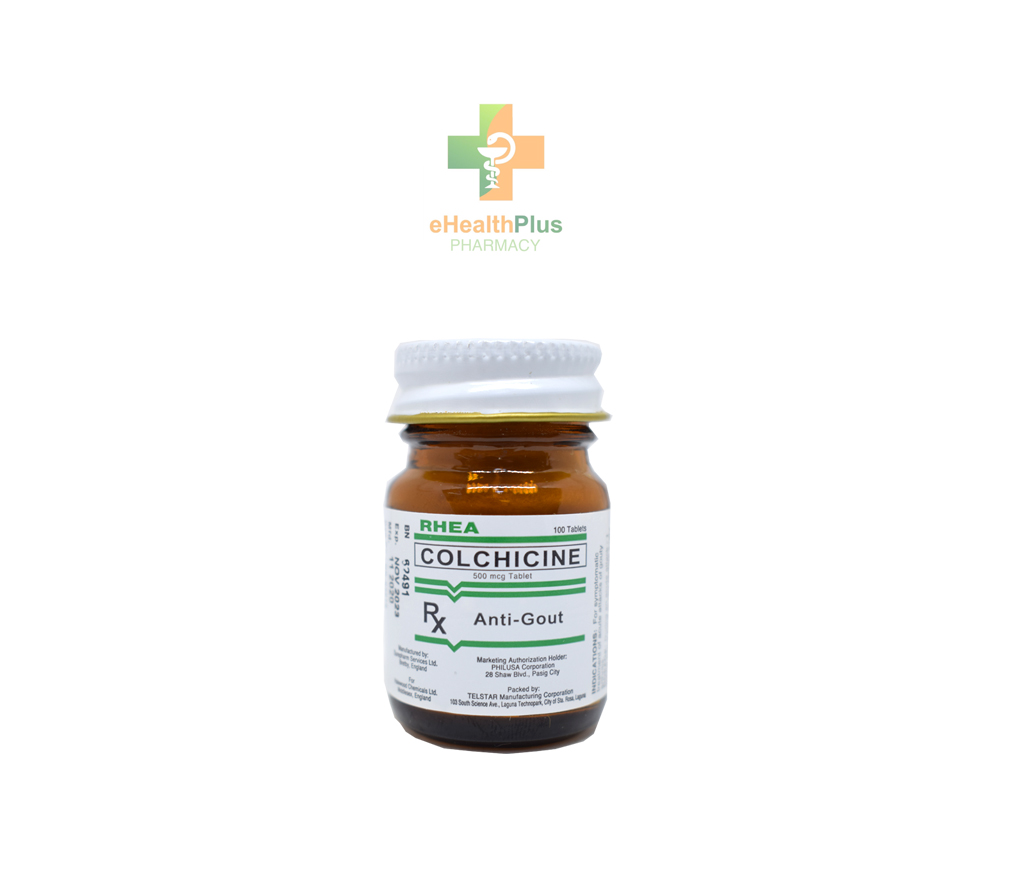 Rhea Colchicine 500mcg Tablet 100's