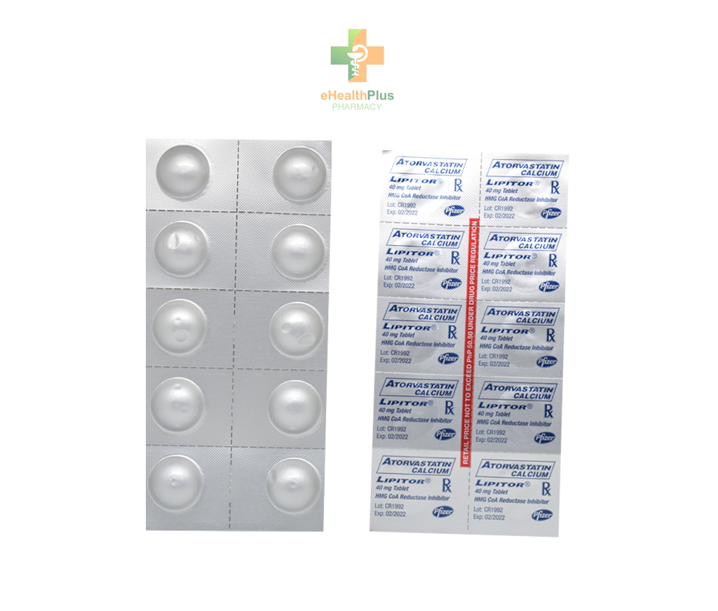 Lipitor 40mg Tablet 