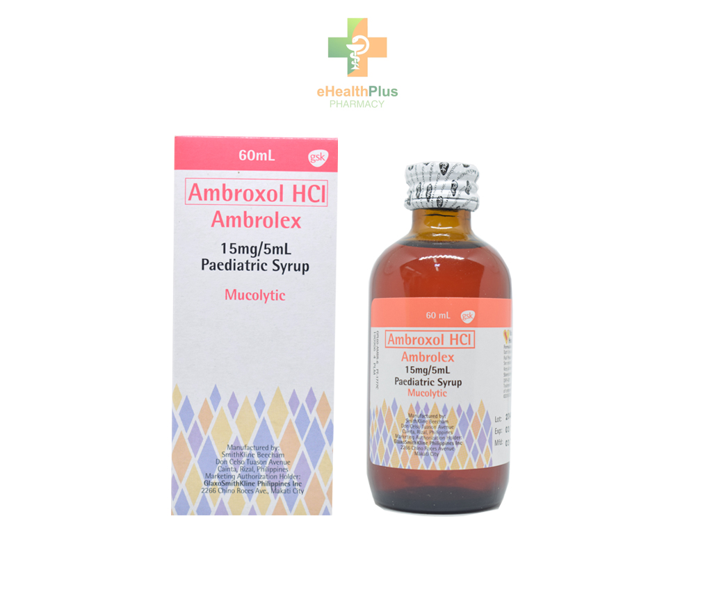 Ambrolex 15mg/5ml Syrup 60ml