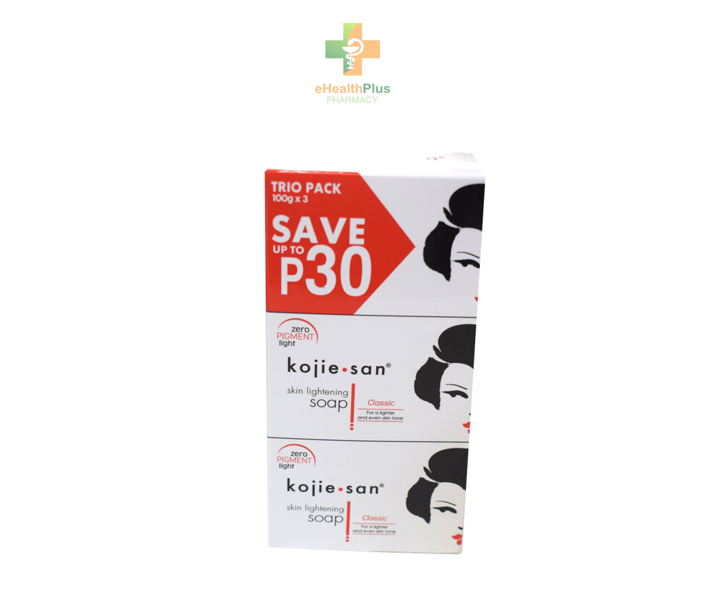 Kojie San Skin Lightening Soap Trio Pack Save up to P30