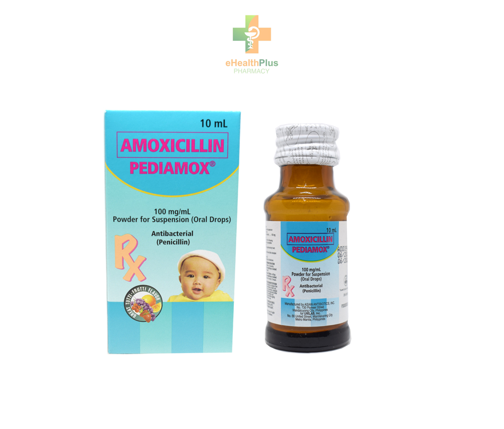 Pediamox 100mg/ml Oral Drops