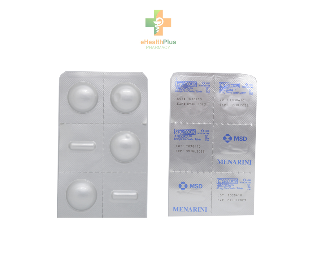 Arcoxia 60mg Tablet