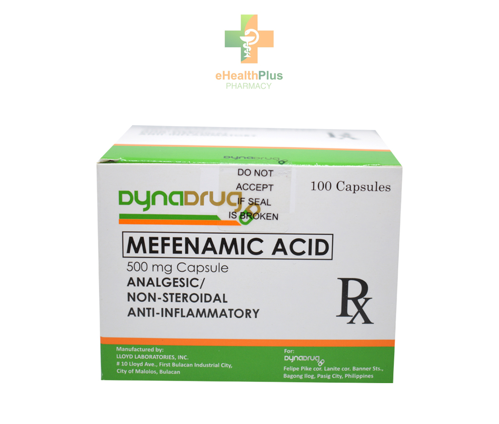 DDC Mefenamic Acid 500mg Capsule