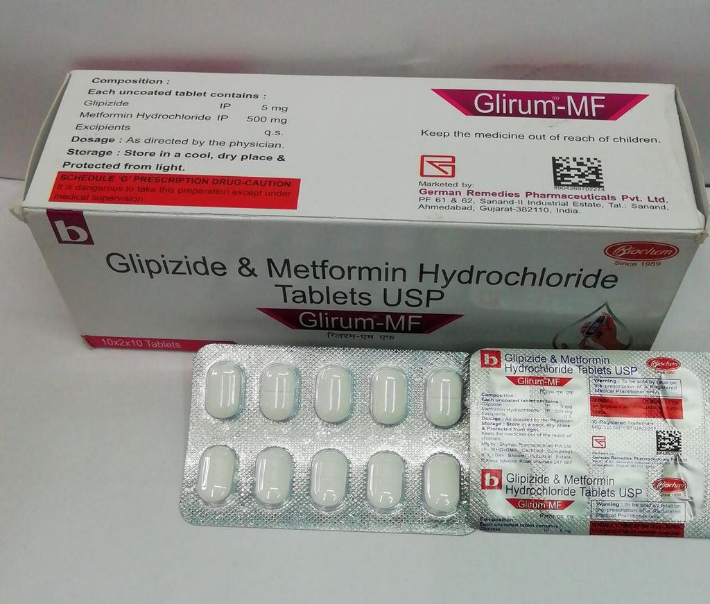 glucophage glipizide 5mg